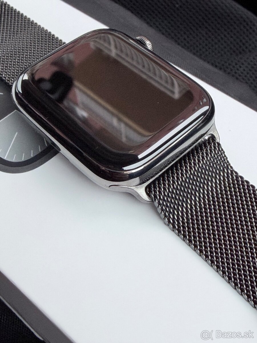 Apple watch 9 45mm ocel safír a lte - 4