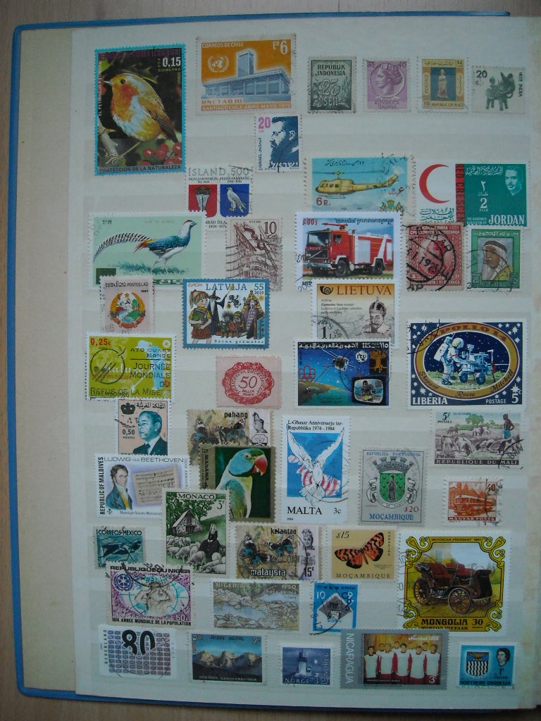 Album 2 na známky + známky - 4