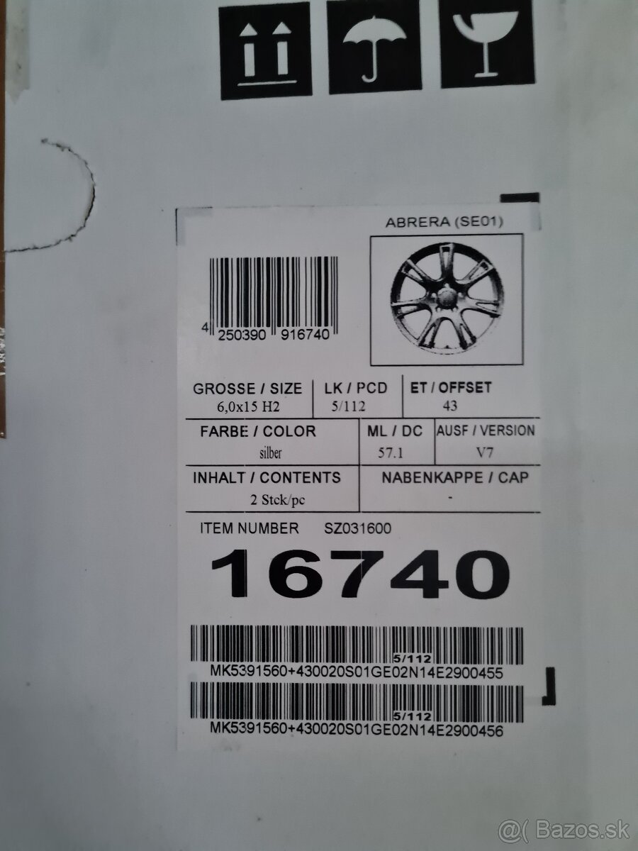 R15 5x112 orig.Seat VW Skoda - 4