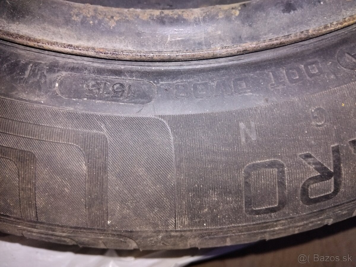 Predám plechové disky 4x100 r14 - 4