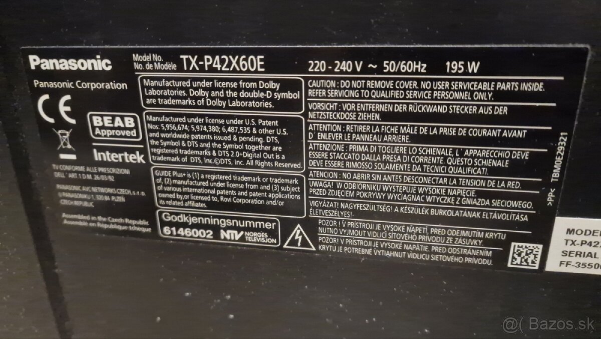 Predam TV Panasonic - 4