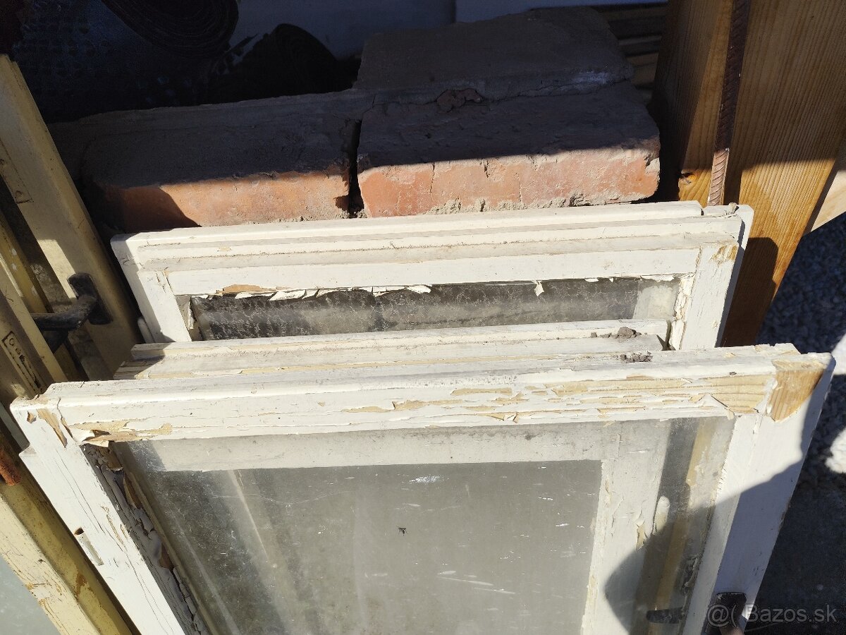 Staré drevené okná - 4