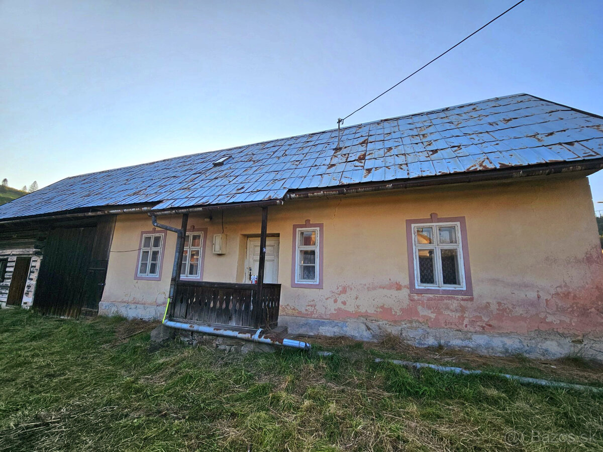 • PREDANÉ • : chalupa v povôdnom stave Čierny Balog pár minú - 4