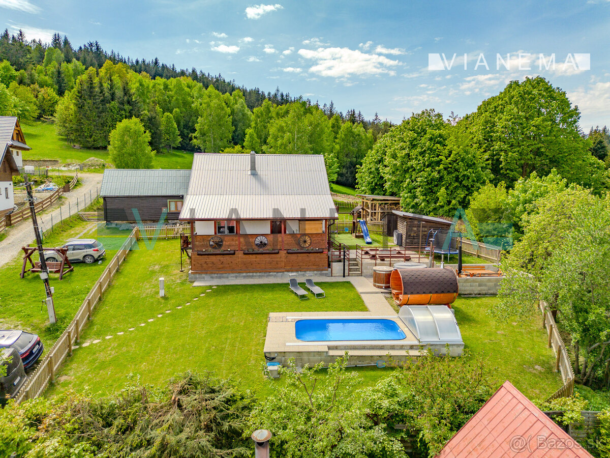 IBA U NÁS Wellness chata so súpisným číslom na hranici SR/Č - 4