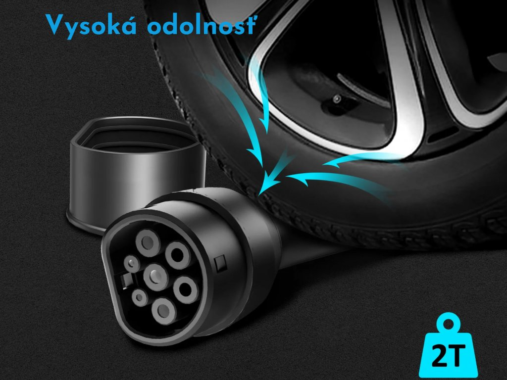 Kvalitný nabíjací kábel pre elektromobil a PHEV 11 kW záruka - 4