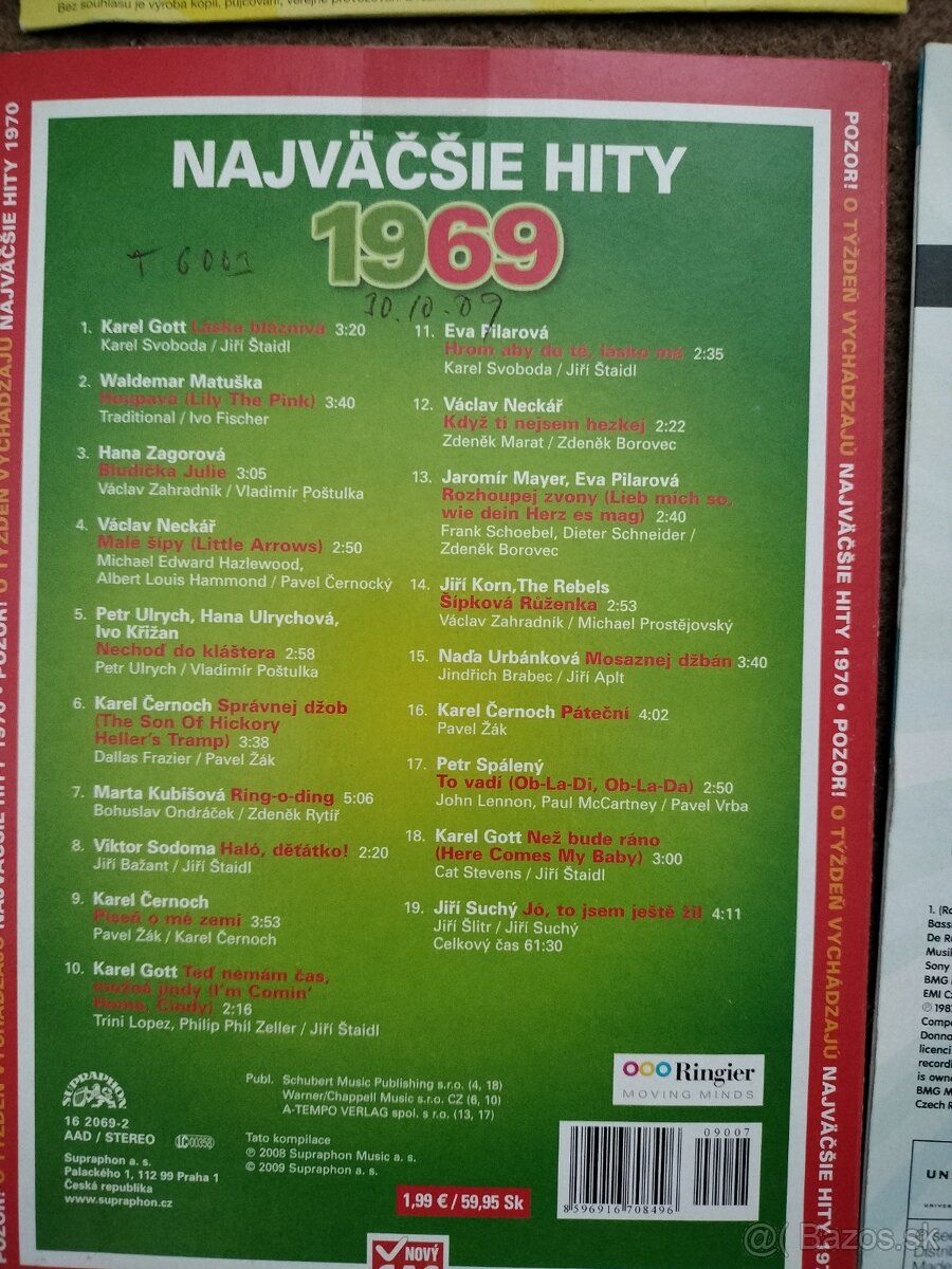 Predám nafotené CD - 4