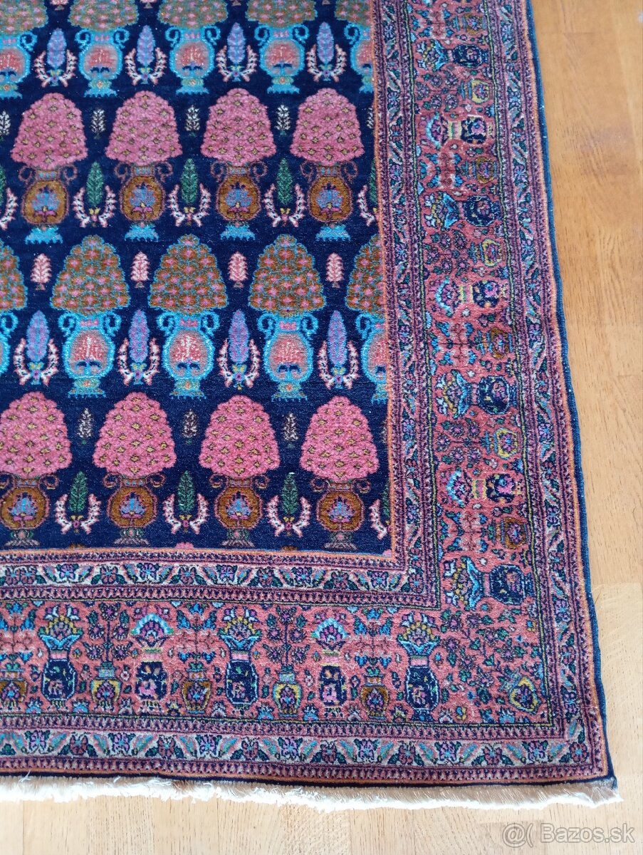 ⭐Investičný perzský hodvábny koberec Keshan 192x120 cm⭐ - 4