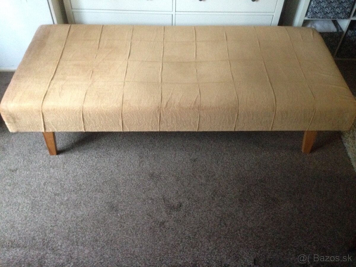 Retro drevená váľanda - 4