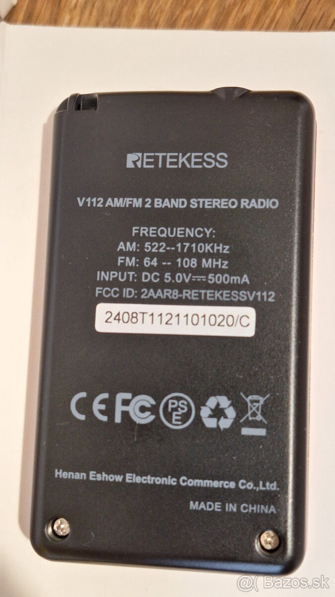 Radio Retekess V112 - 4