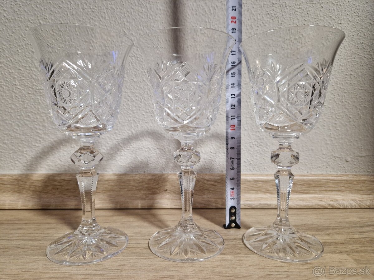 Predám brúsené poháre - 4