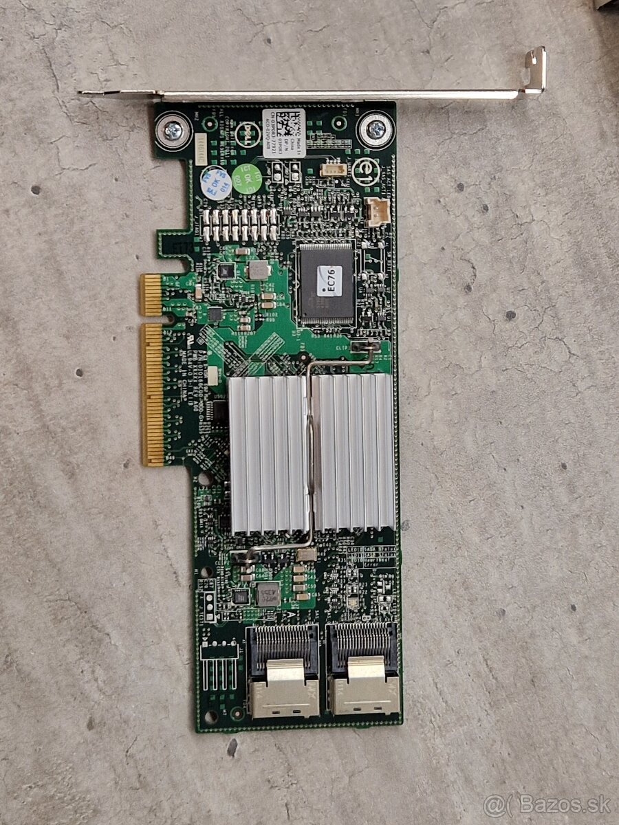 Kompletný set diskov SAS 5 x 4TB plus Dell H310 RAID karta - 4