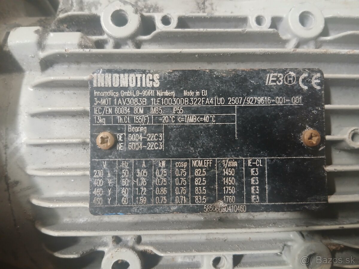 Elektromotor 0,75kw/1450ot - 4