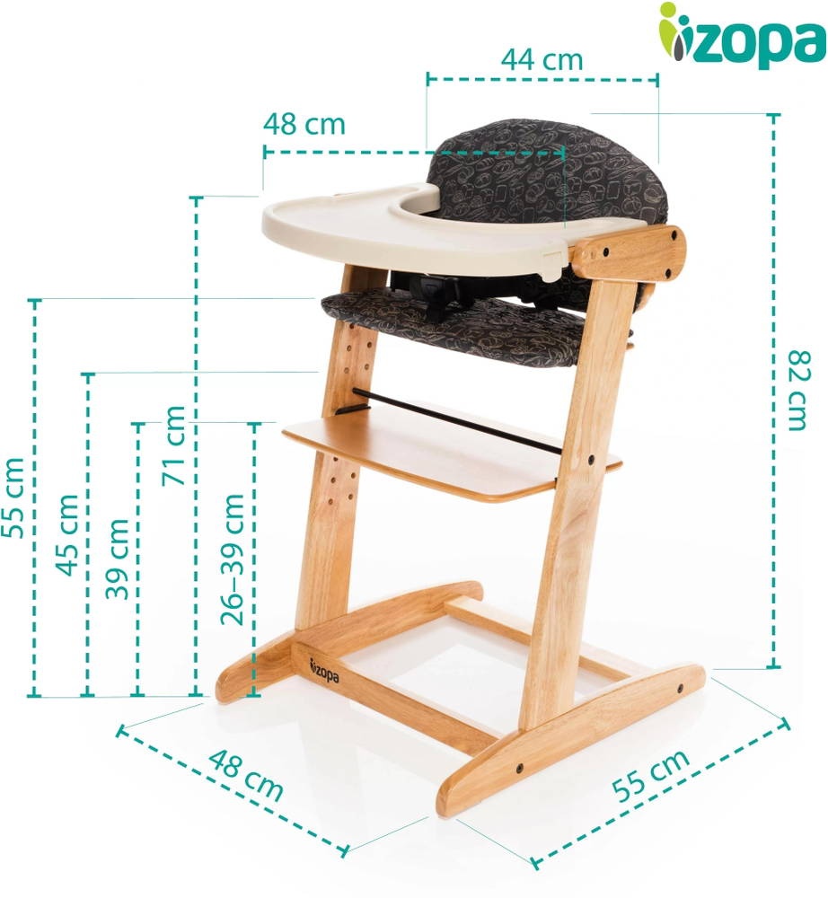 ZOPA grow-up rastuca detska stolicka - 4