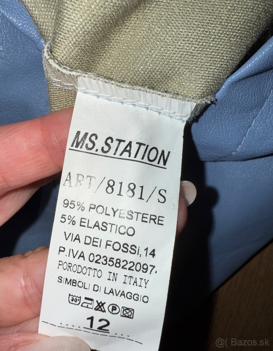 Kozenkive modre saty S/M - 4