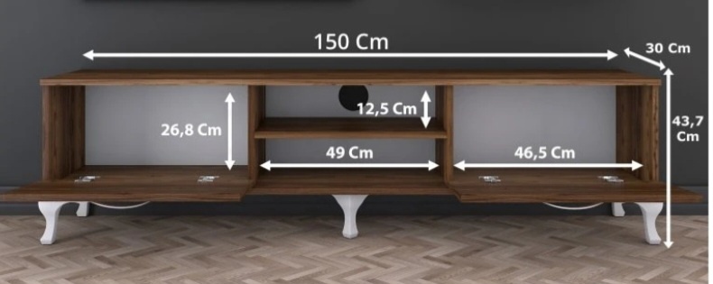 Moderná skrinka pod TV - 4