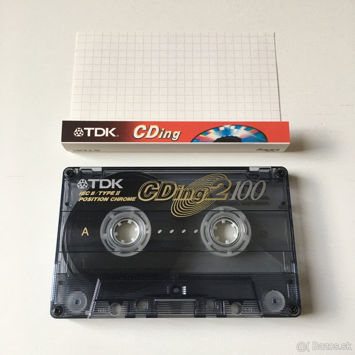 AUDIOKAZETY - MC KAZETY - TDK CDing2 100 CHROME - 4