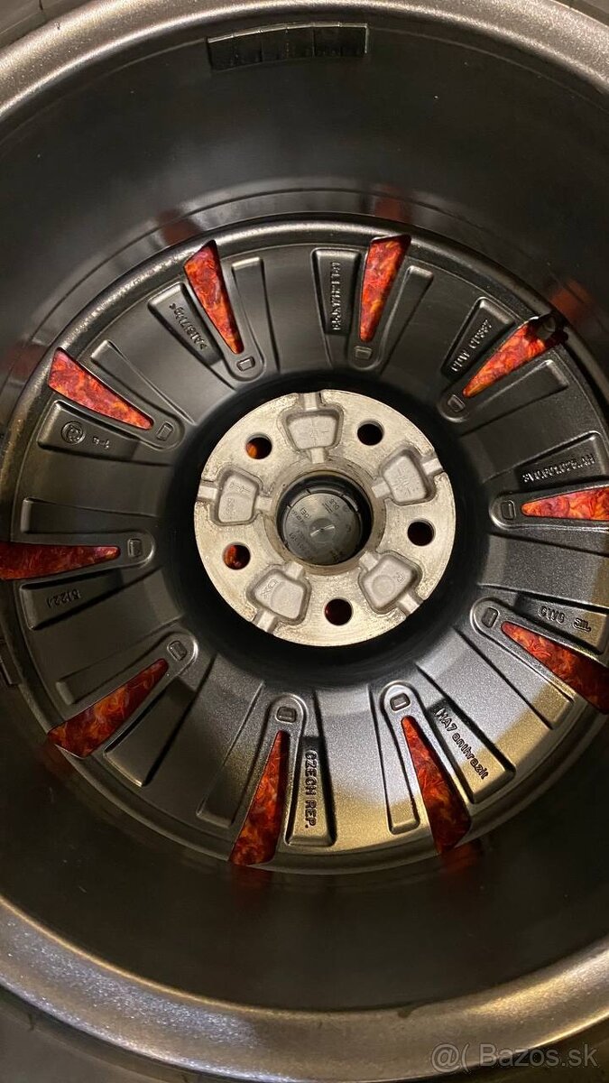 Predám disky 5x112 Škoda Original s letnými pneumatikami - 4