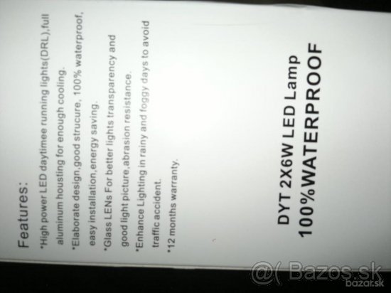 Denné Svietenie Cob Led 6W - 4