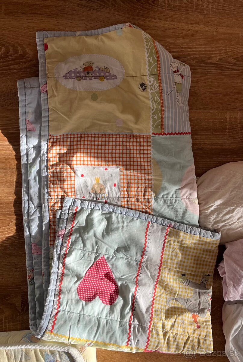 Detská postieľka+ matrac+perina a vankúšik+ doplnky - 4