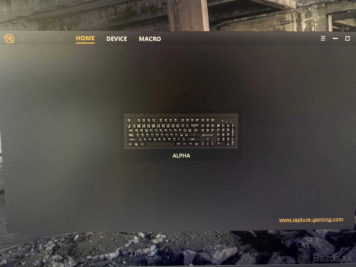 ⌨️ Herná klávesnica Rapture (Kailh Blue) - 4