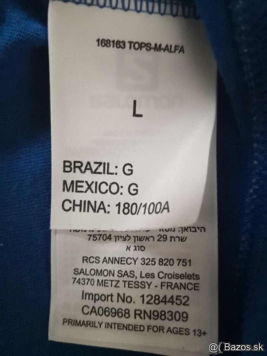 funkčné polo tričko salomon, - 4