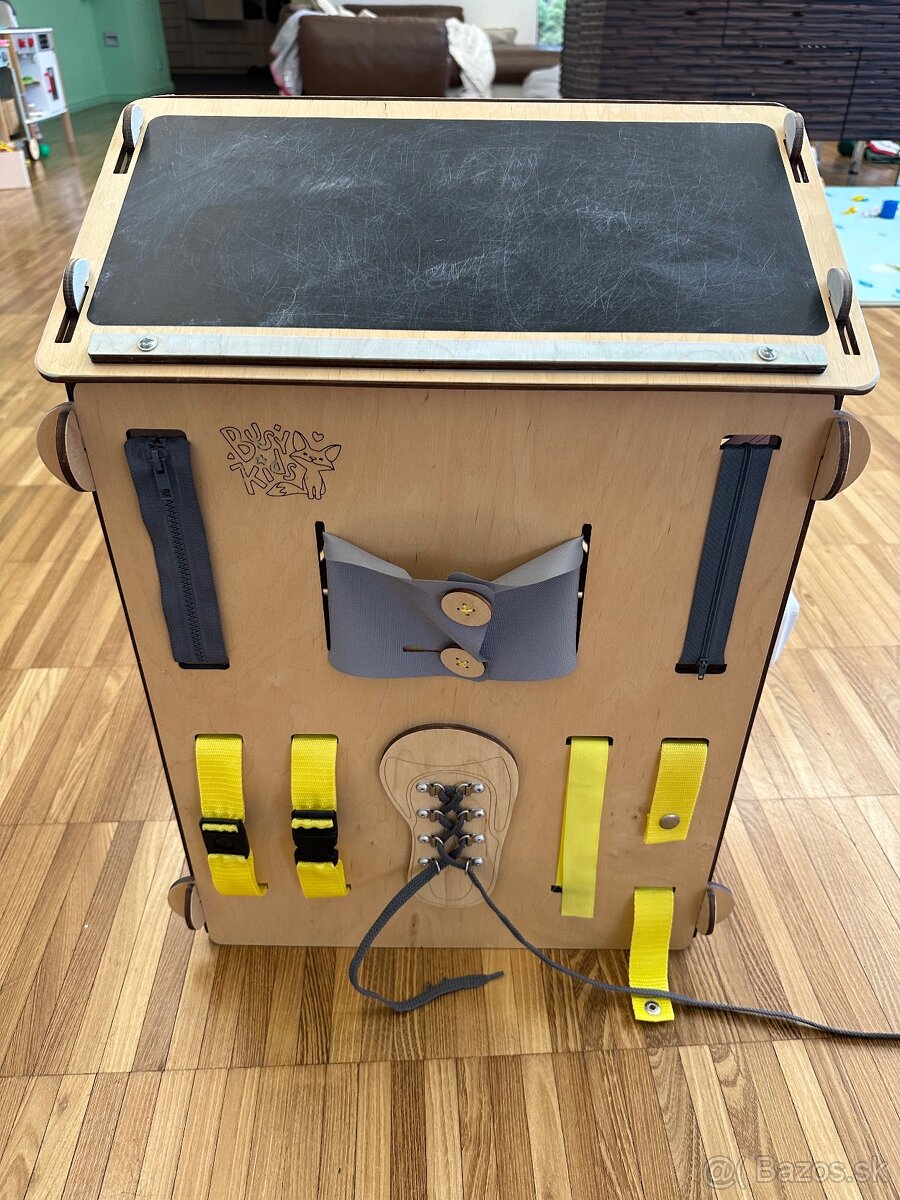 Activity board domček natura pastel - 4