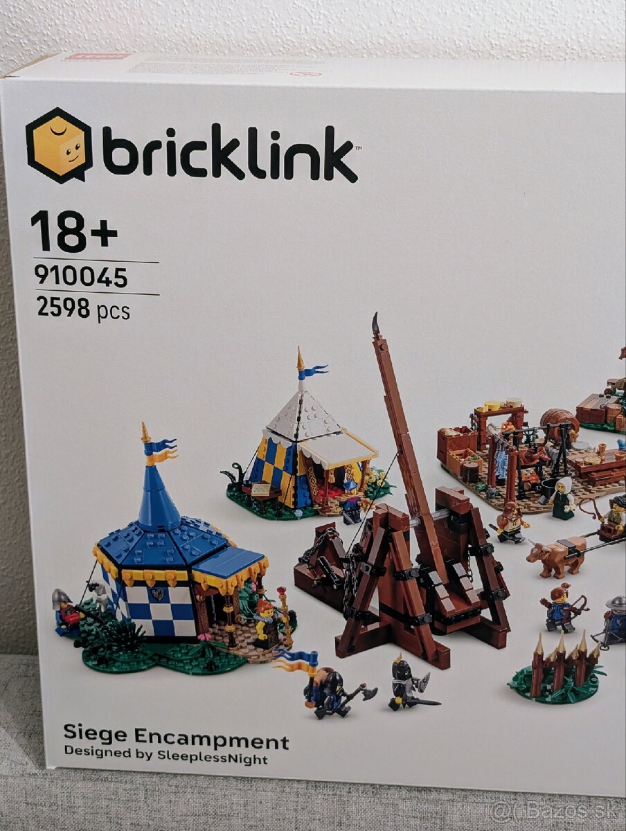 rezervované LEGO 910045 - Obliehací tábor - 4
