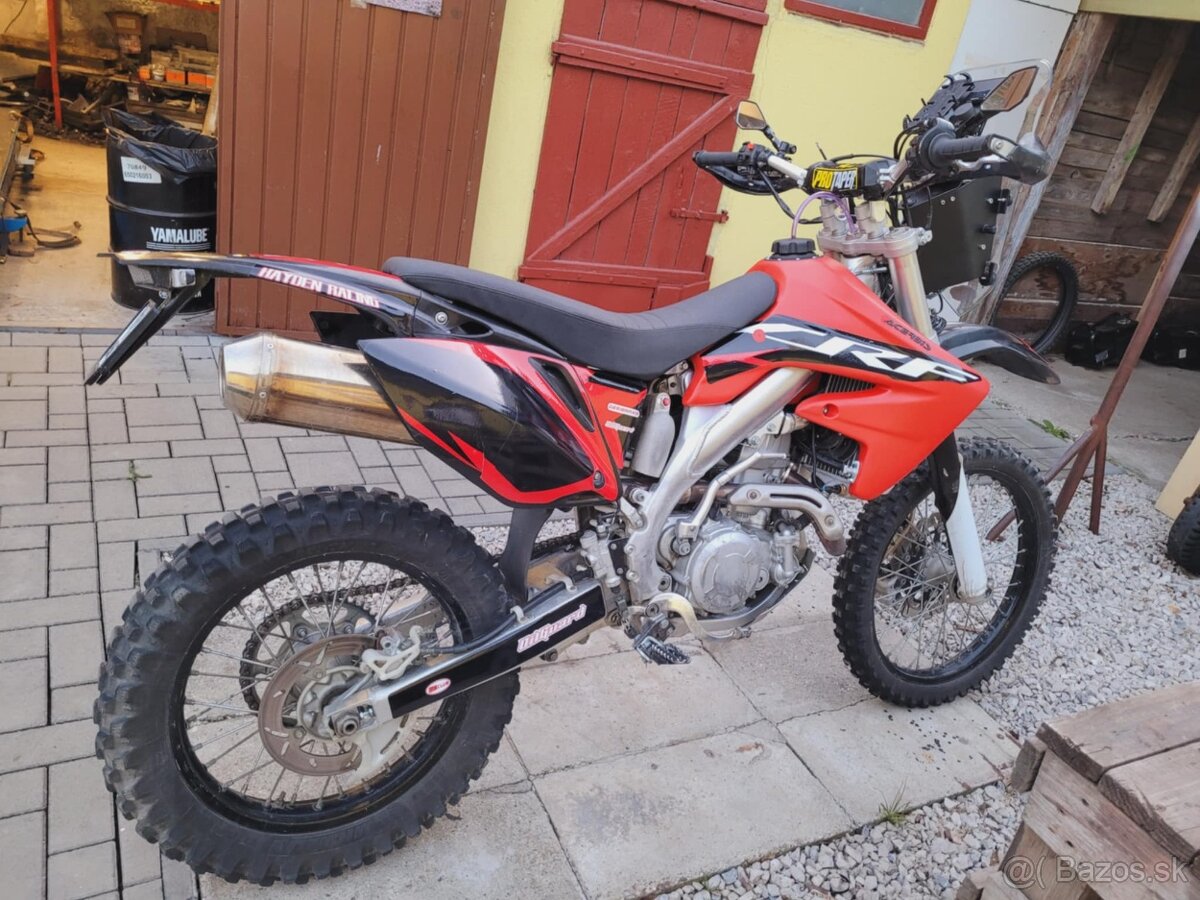Honda crf 450 X rally sTP+ŠPZ
