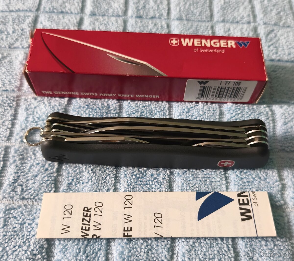 WENGER POĽOVNÍCKY NÔŽ PREDANÝ - 4