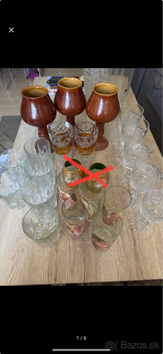 Sklenené poháre - 4