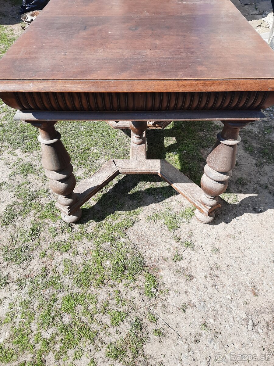 Predám pôvodný starožitný stôl - 4