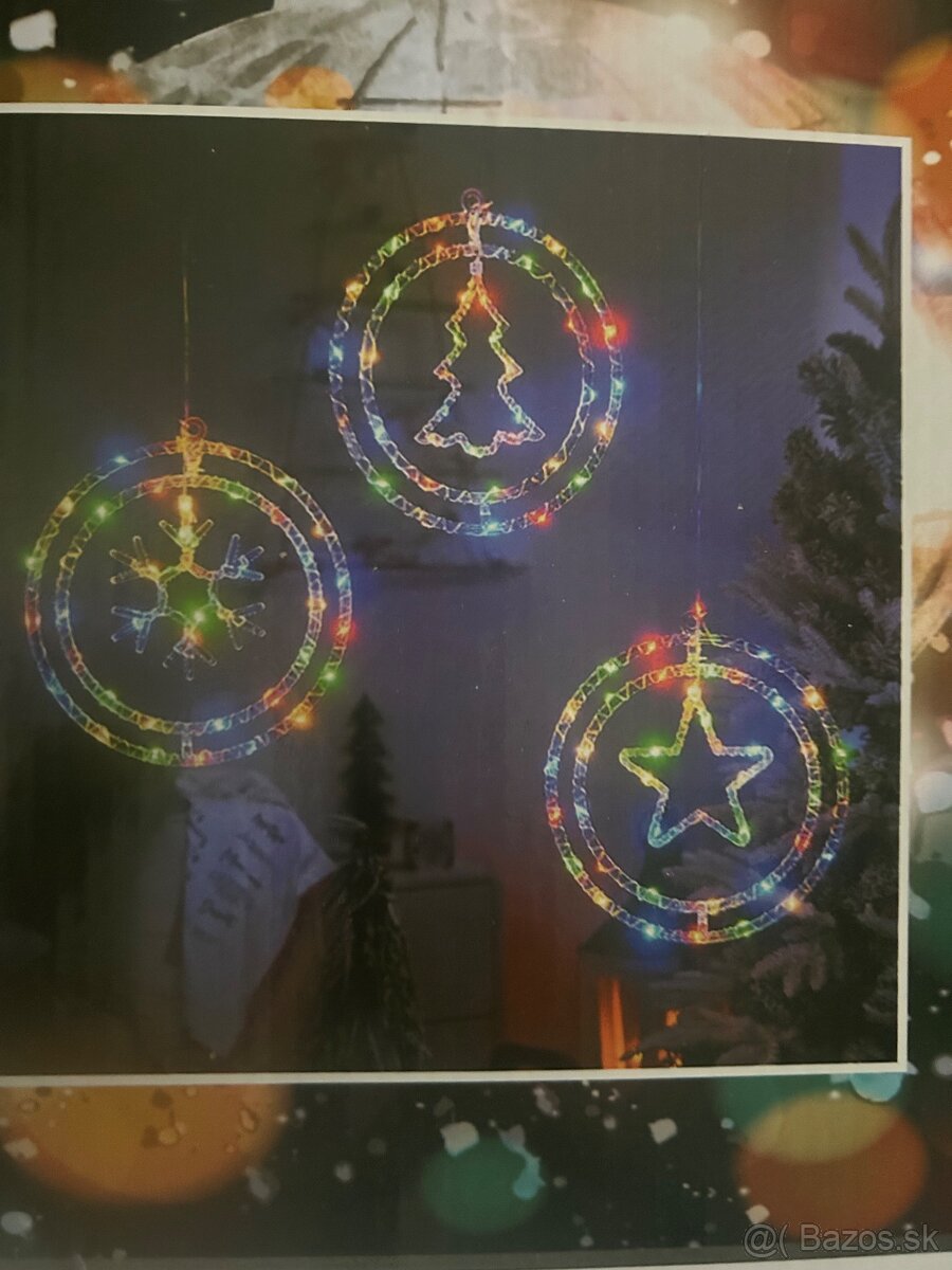 3D Vianočné svetelne dekorácie - 4