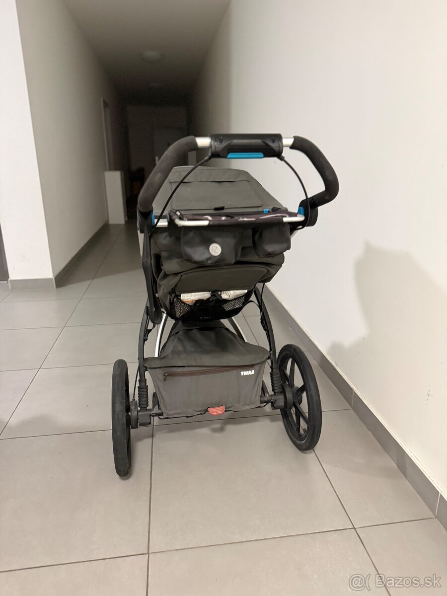 Predám kočík Thule Glide 2 +vanička+ adaptéry na autosedacku - 4