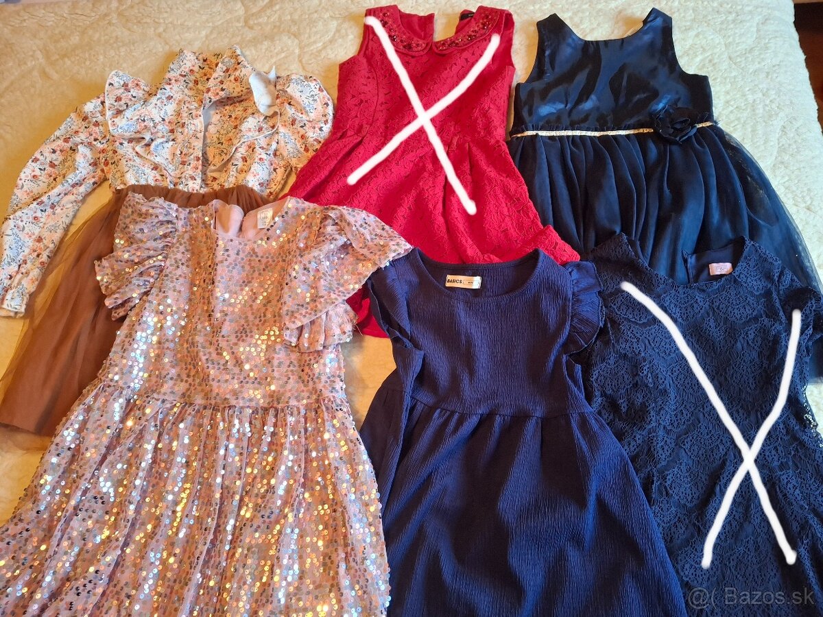 krásne šaty pre slečnu 6-8 rokov - 4