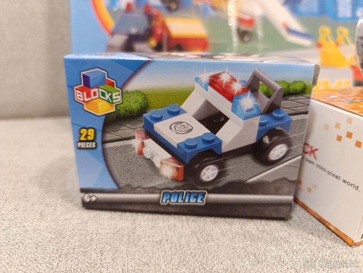 Stavebnice - hračky kompatibilní s Lego. - 4