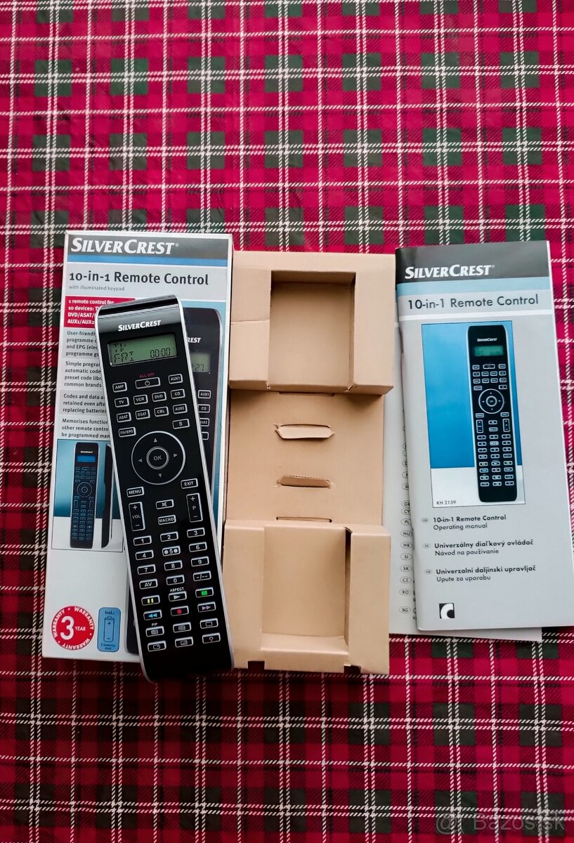 Univerzalný dialkové ovládač zn.SilverCrest - 4