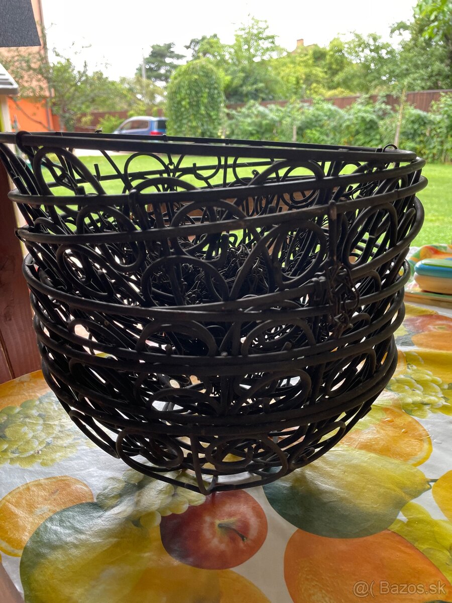 Závesne kovové koše - 4