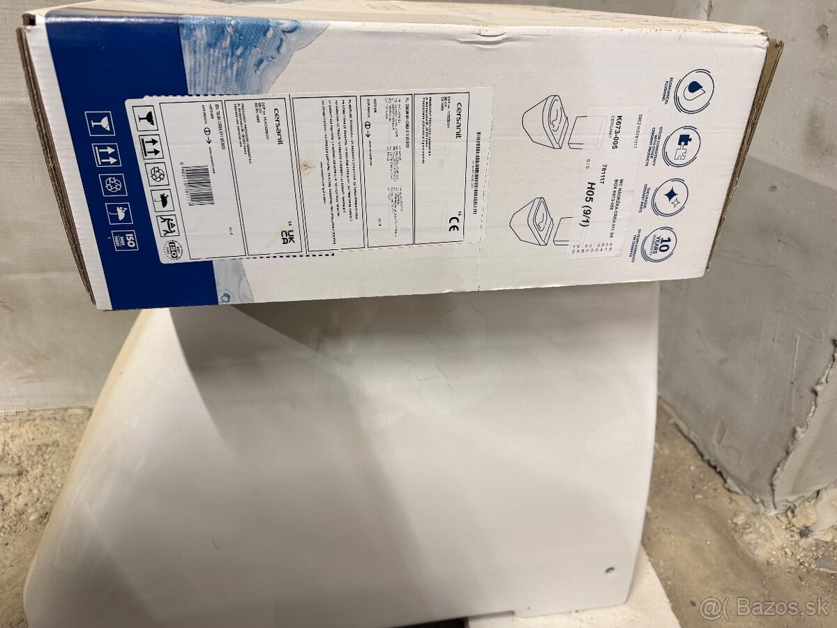 Nepouživane volne stojace WC Cersanit Crea zabalene - 4