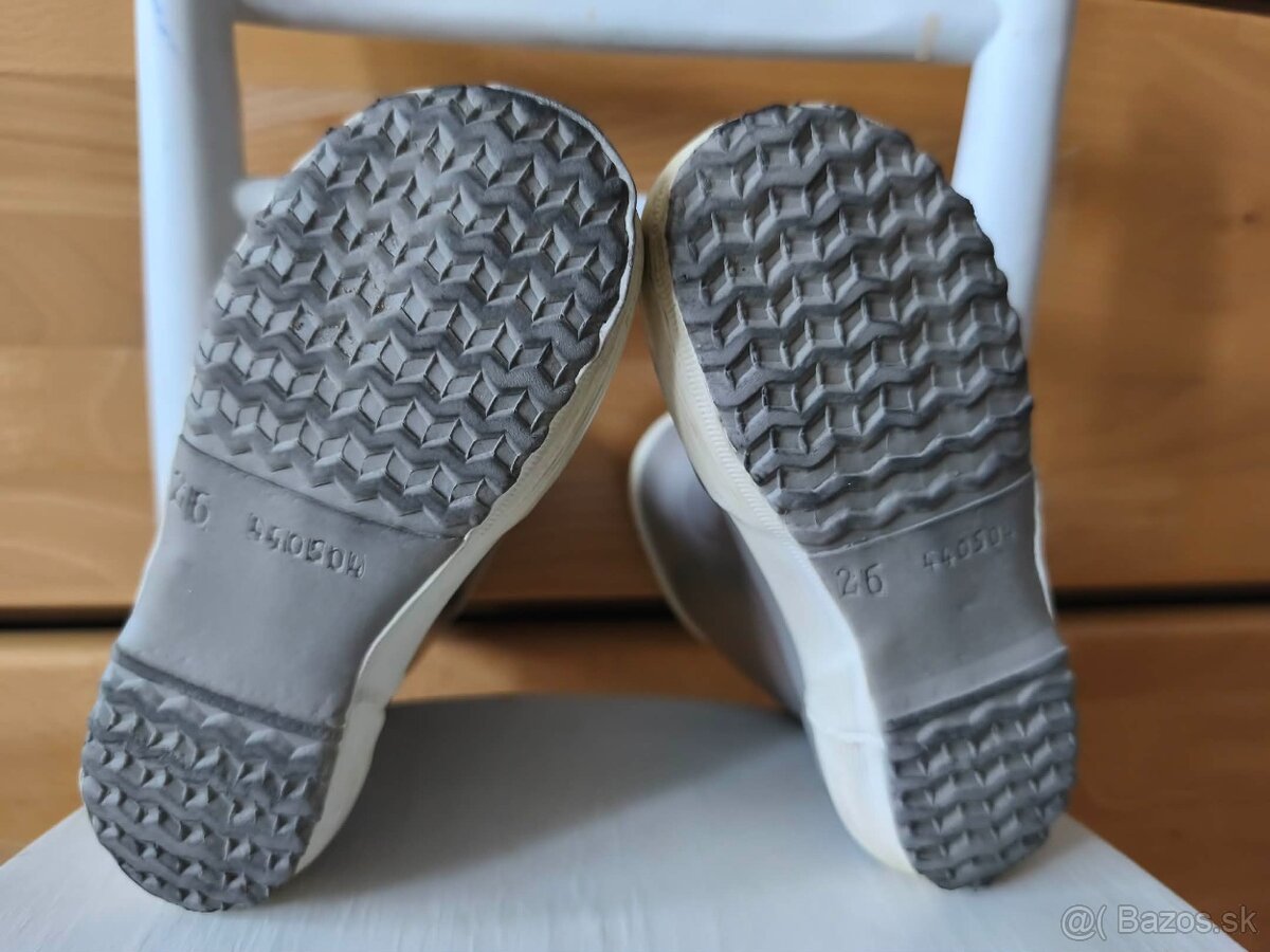 Detské barefoot gumáky Bergstein číslo 26 - 4