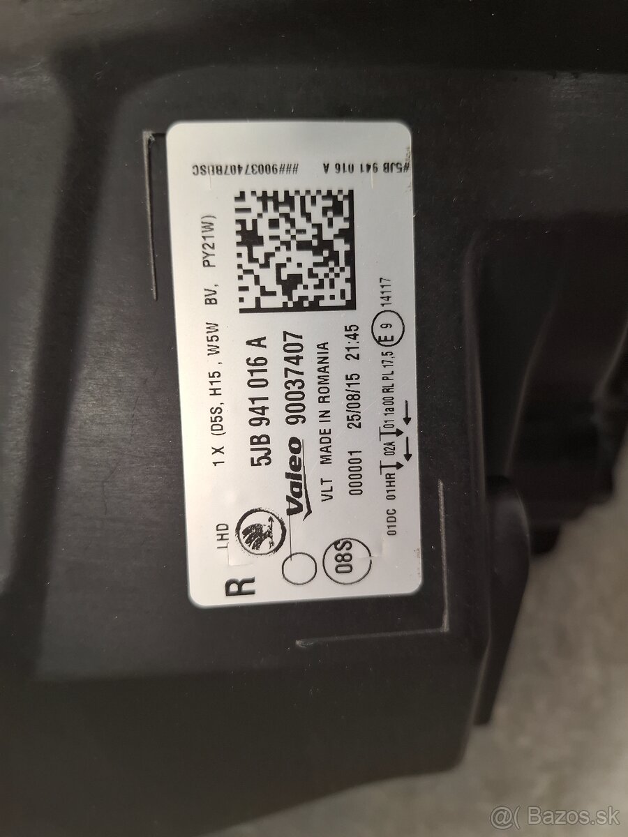 Škoda Rapid svetla xenóny - 4