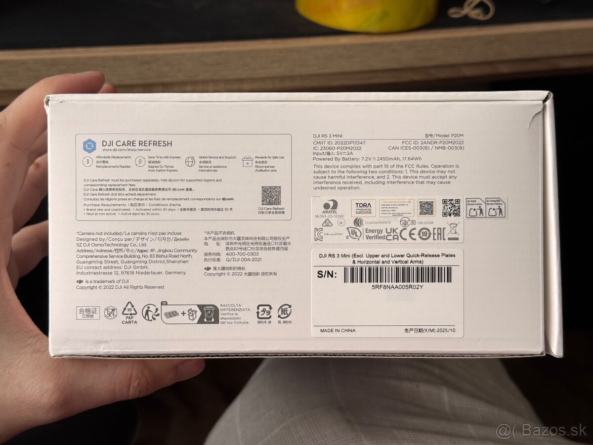 Gimbal DJI RS3 Mini NOVÝ - 4