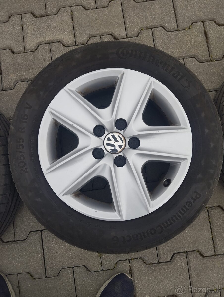 5 x 112 R16 Continental 205/55 R16 letné - 4