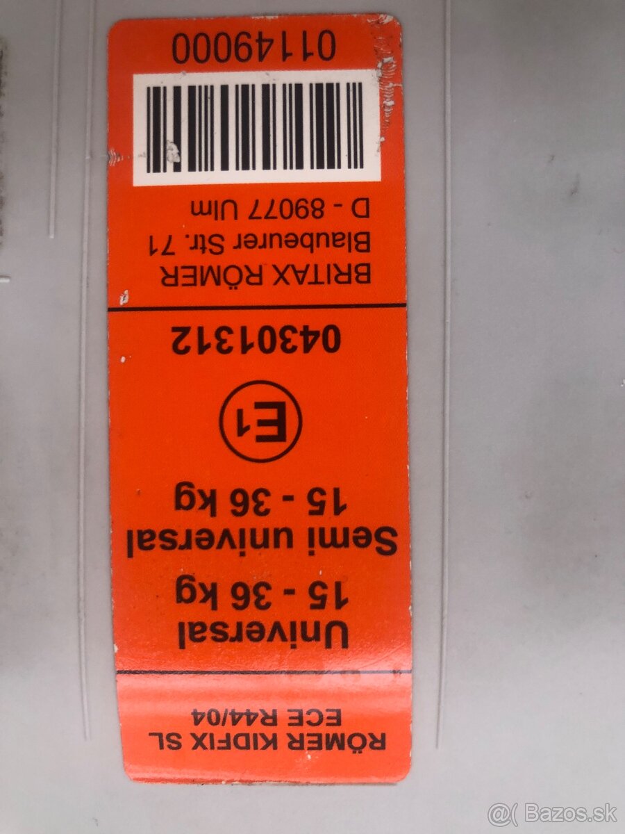 Autosedačka Britax Romer KID - 4