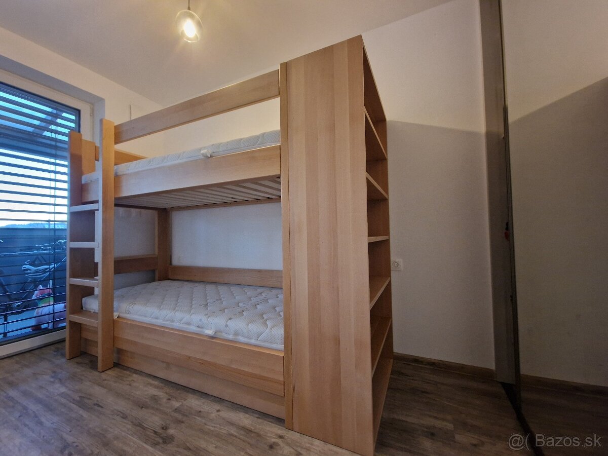 Masívna poschodová postel - 4
