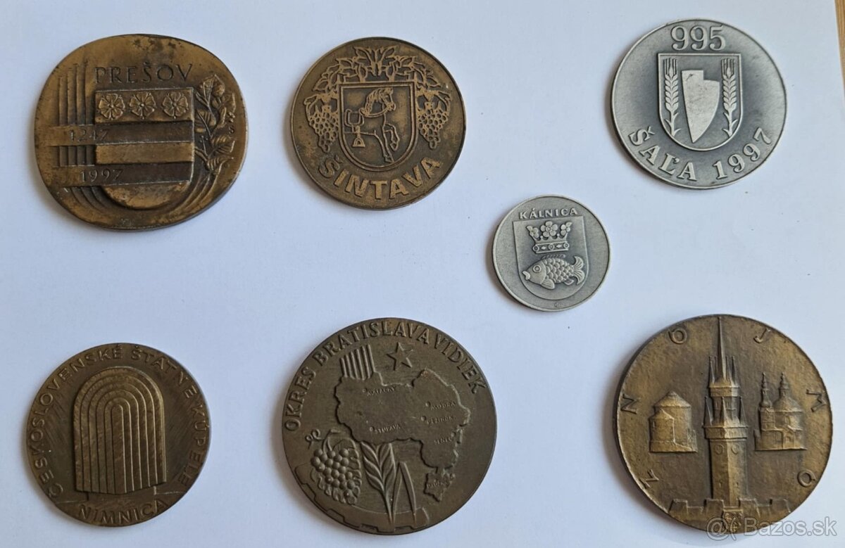 Medaile, plakety, vyznamenania - 4