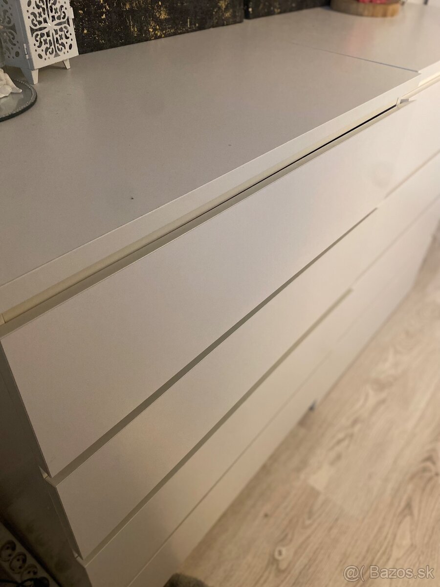 Biela komoda Ikea, Jysk - 4