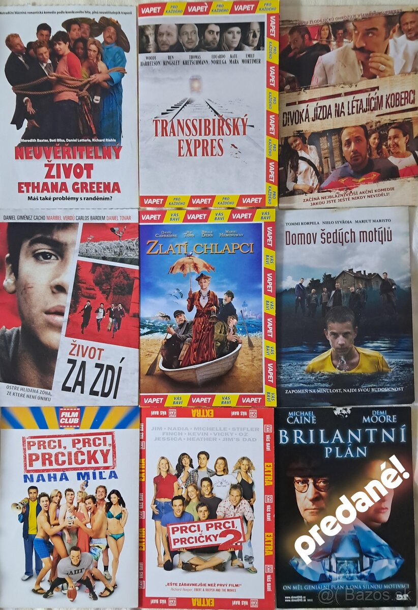 DVD filmy (karton) časť 2. - 4