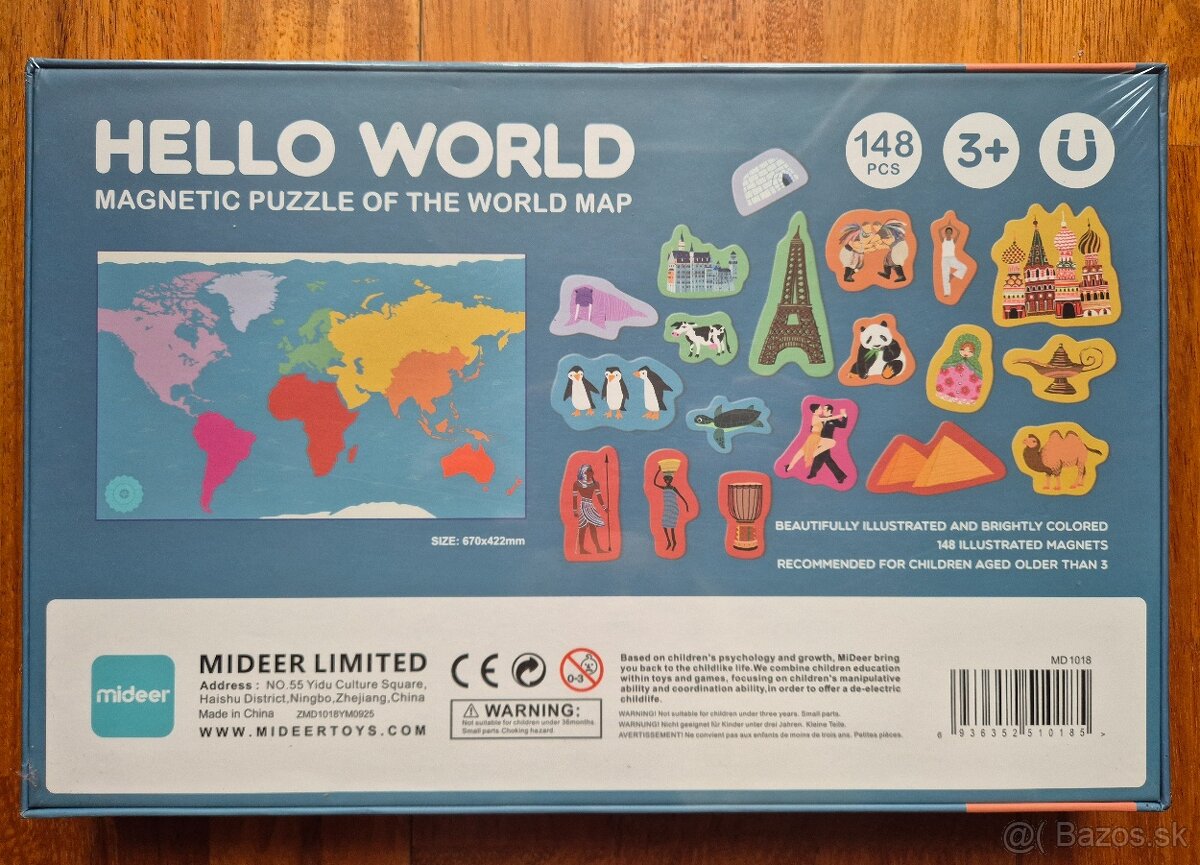 Magnetická hra "Ahoj svet" - 4