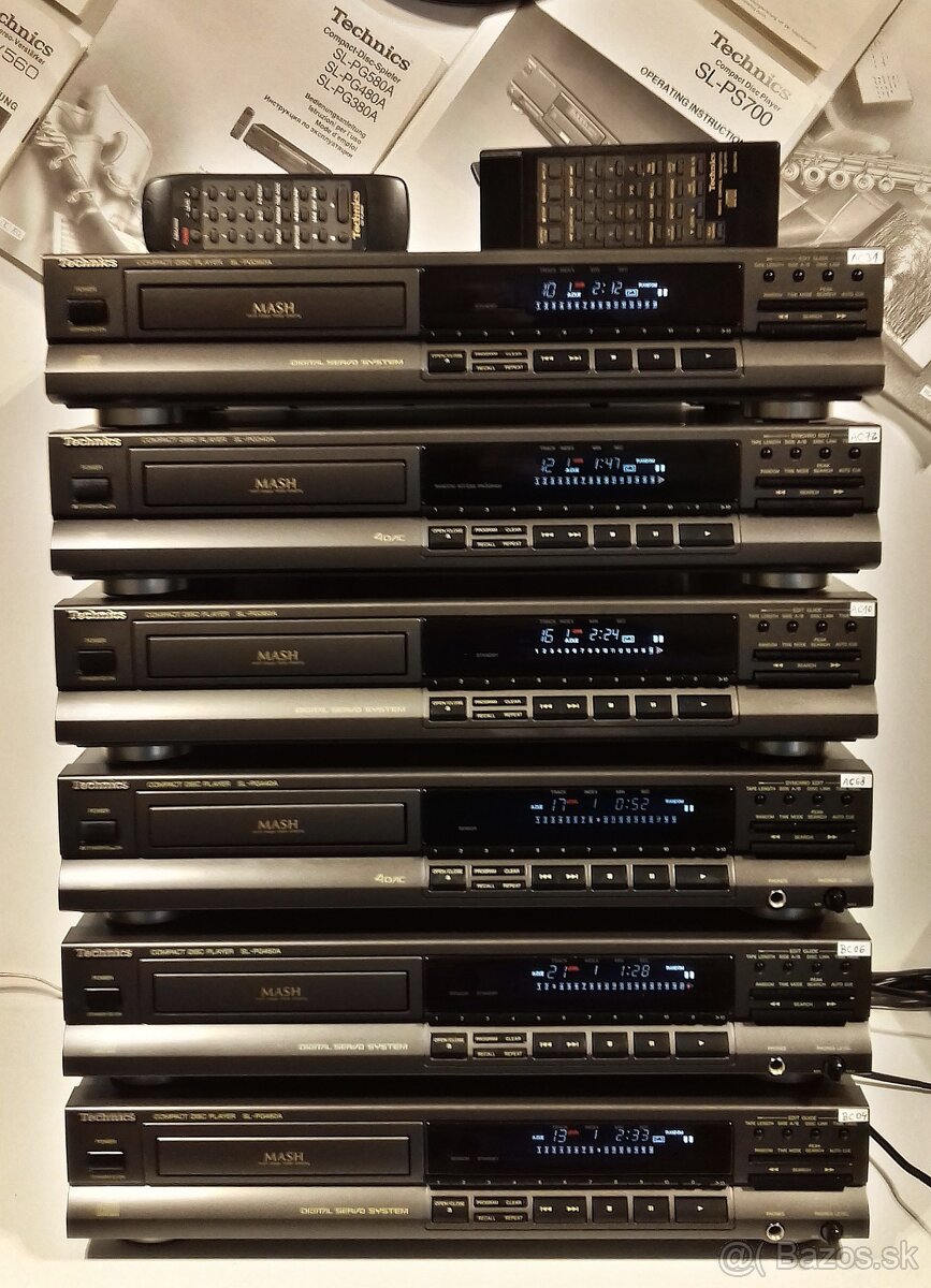 Seria CD prehravac TECHNICS moznost DO, prevodnik MASH = Cd3 - 4