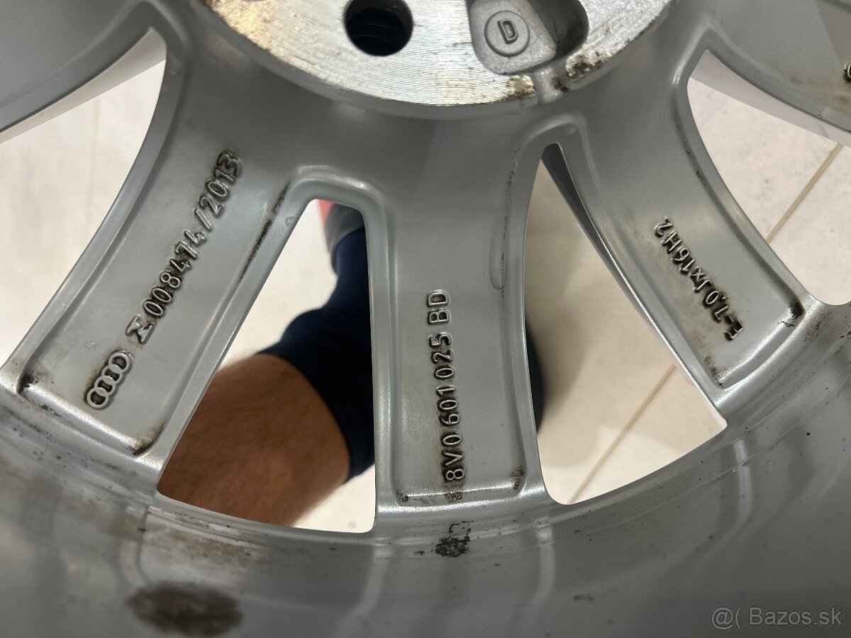 Elektrony 5x112 R16 orig Audi - 4